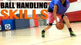 Girls Basketball  Ball Handling Drills  Basketball Skills speed and conditioning [upl. by Idnaj]