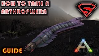 ARK HOW TO TAME A ARTHROPLUERA 2019  NO GHILLE ARMOR OR BUG REPELLANT NEEDED [upl. by Pace]