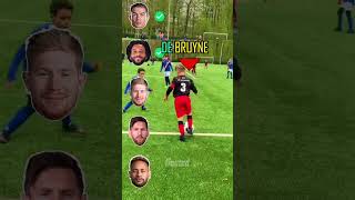 Ronaldo Jr VS Neymar Jr VS Messi Jr VS De Bruyne l Mini Football Stars [upl. by Garrett]