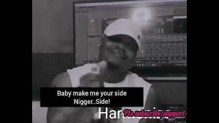 Harmonize ft Hamissa mobeto Side Nigger Official lyrics Audio [upl. by Eatnahc]