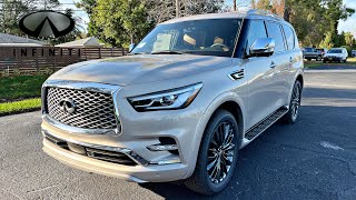 2023 Infiniti QX80 Sensory  All Specs  Test Drive [upl. by Mcgruter]