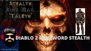 Diablo 2 Resurrected Runeword STEALTH Guide  How to make the best low Lvl Chest [upl. by Le]