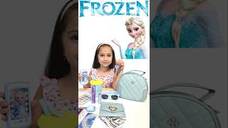 FROZEN  LET IT GO ELSA MAKEUP for Kids shorts frozen [upl. by Dnalevets]