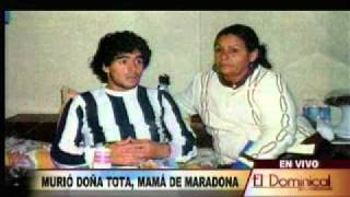 Fallecimiento Mamá de Maradona [upl. by Nade426]