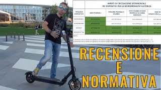 VIETATO o NO Normativa MONOPATTINI ELETTRICI e Recensione KUGOO ES2 [upl. by Ezarras611]