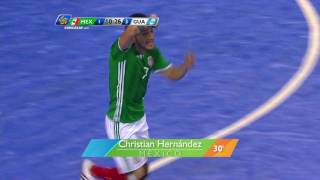 Concacaf Futsal Championship 2016 Mexico vs Guatemala Highlights [upl. by Riocard]