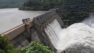 DAM डैम  BhakraNangal TOP 10 EMERGENCY WATER DISCHARGE PART 1 HD [upl. by Demott]