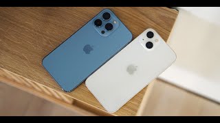 QUAL der WAHL iPhone 13 oder iPhone 13 Pro  Test  Vergleich  deutsch [upl. by Strickland]