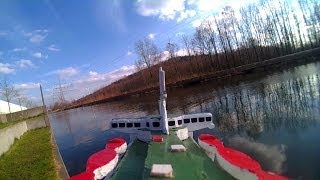 RC Ship onboard view MS EstoniaRC Schiff An Bord Aufnahmen [upl. by Sej]