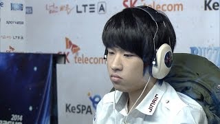 SPL2014 StorkSAMSUNG vs MaruJINAIR  Set2 Out Boxer SPLEsportsTVStarcraft2 [upl. by Solracesoj]