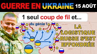 15 août  Désastre à Koursk Les Ukrainiens bloquent et détruisent les renforts russes [upl. by Lletnuahs]