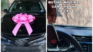 BUYING MY FIRST CAR AT 19 WITH NO CREDIT down payment  money tips [upl. by Ottilie764]