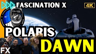 PREMIÈRE « sortie dans l’espace » privée au MONDE 🌎  POLARIS DAWN  FS𝕏 26 [upl. by Atteinotna]