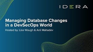 Managing Database Changes in a DevSecOps World [upl. by Schulze]