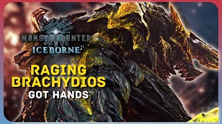 Raging Brachydios got HANDS in MHW Iceborne [upl. by Asatan]