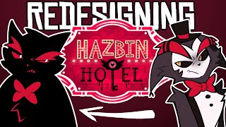 Redesigning MORE Hazbin Hotel characters [upl. by Rafaellle]