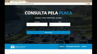 Consultar Chassi no Detran BA [upl. by Niven]