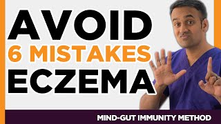 Avoid 6 Mistakes Eczema Dermatitis SIBO IMO Candida Leaky Gut Zonulin Histamine Foods [upl. by Mischa]