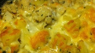 Cremiger Kartoffel Blumenkohlgratin So lecker hast du Blumenkohl noch nie gesehen [upl. by Ydnak735]