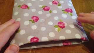 DIY Make an easy bagpouch for your tablet [upl. by Laynad]