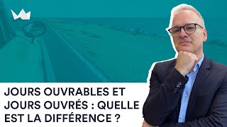 Congés payés  quelle est la différence entre quotjours ouvrablesquot et quotjours ouvrésquot  RH [upl. by Kcirreg]