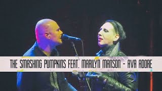 The Smashing Pumpkins feat Marilyn Manson  Ava Adore  multicam [upl. by Ennahgiel]