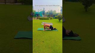 Bridge Pose Benefits yoga setubandhasana shrots ytshorts [upl. by Acherman]