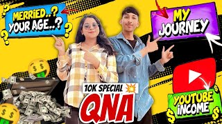 Revealing Secrets in Qna Video for 10K Milestone😱😍 video qna special [upl. by Nauqas184]