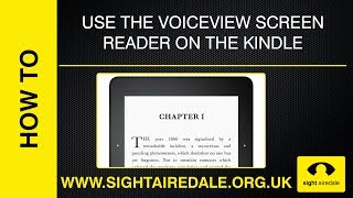 How to make your Kindle read books to you using VoiceView [upl. by Aiuqcaj]