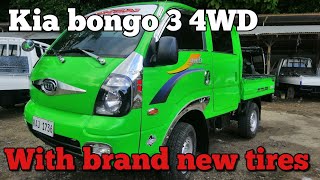 Kia bongo 3 4x4 frontdrive off road light green [upl. by Kurtzig]