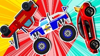 kids Cars And Trucks  learn Tansport  Compilation  kids video  kids channel [upl. by Enilarak492]