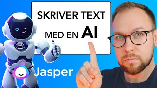 Jasper AI på Svenska Jarvis AI  Hur man skriver texter med Jasper AI [upl. by Valentina]