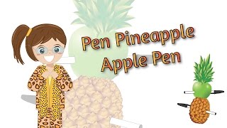 Pen Pineapple Apple Pen PPAP by Elsa  HD Children Songs amp Nursery Rhymes by Music For Happy Kids [upl. by Gentry]