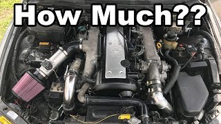 How Much Did My IS300 1JZ Swap Cost Me Parts List amp Cost [upl. by Ajuna]