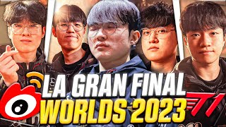 FAKER VA POR SU CUARTO MUNDIAL 😱  T1 vs WBG  FINAL  Worlds 2023 [upl. by Ansel]