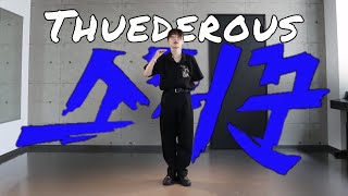 Stray kids스트레이 키즈 소리꾼Thunderous Dance Cover Mirrored  haru [upl. by Musa]