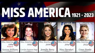 MISS AMERICA WINNERS 1921 2023 Beauty pageants in the United States [upl. by Betteann]