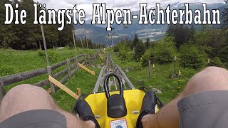 Die längste AlpenAchterbahn der Welt  Alpine Coaster Imst [upl. by Anole]