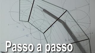 Traçado curva cônica  Caldeiraria passo a passo [upl. by Lansing]