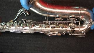 Repairmans Quick Overview Buescher 400 Top Hat amp Cane Tenor Saxophone [upl. by Tiphany707]