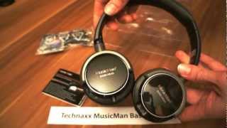 Ausgepackt Technaxx MusicMan BassHead [upl. by Bolten]