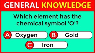 30 General Knowledge Questions How Good Is Your General Knowledge challenge 149 [upl. by Asiralc718]