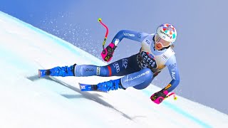 Marta BASSINO  Winner  Downhill 2  Crans Montana SUI  2024 [upl. by Siurtemed]