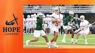 Hope vs Kalamazoo  Mens Lacrosse 42223  NCAA D3 Lacrosse  MIAA Lacrosse [upl. by Eibloc]