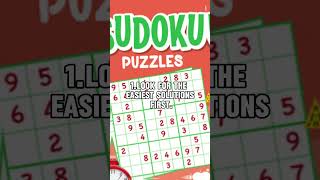 Top 5 Tricks to Solve Sudoku Puzzle short shorts trending viral sudoku brsoftech games [upl. by Egedan]