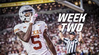 College Football Best Plays of Week 2  202324 ᴴᴰ [upl. by Hale]