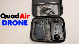 QuadAir Drone Setup Flight and Review [upl. by Reivax257]