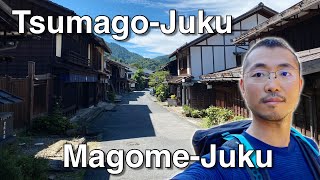 Trip to TsumagoJuku and MagomeJuku 〜妻籠宿＆馬籠宿〜 Japan Vlog  easy Japanese home cooking recipe [upl. by Nyltiac]