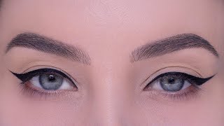 Eyeliner For Uneven Eyelids  How To Get Both Sides Equal [upl. by Elimac]