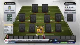 FIFA 13  Squad Builder  BEAST 500k Hybrid FT 88 Robben amp 88 Van Persie [upl. by Elleryt]